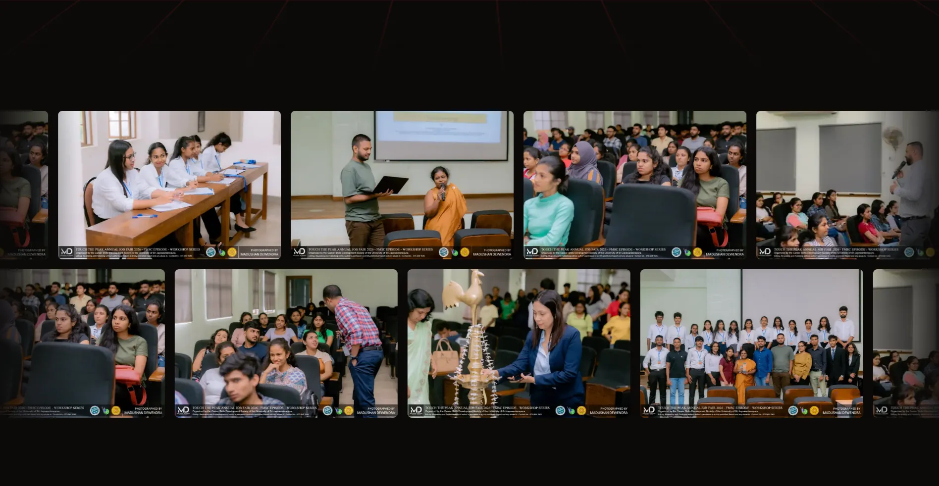 Touch The Peak career workshop gallery